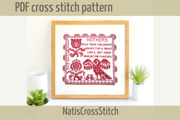 A Deep Dive into the 'Mothers' Cross Stitch Pattern