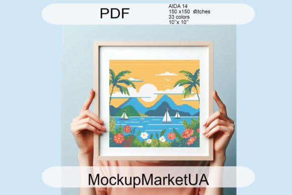 A Designer's Review: Coastal Cross Stitch for Personalized Gifts