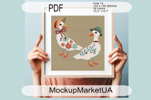 A Simple Duck Pattern for Crafters and Personalized Gifts