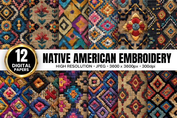 Authentic Patterns for Modern Embroidery Projects