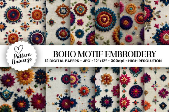 Boho Motif Embroidery Patterns: A Designer's Review
