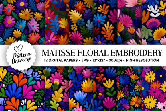 Bright Matisse Flowers: A Seasonal Embroidery Designer's Review