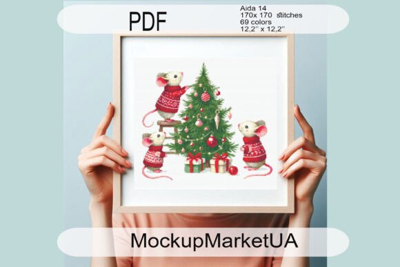 Cute Mouse Cross Stitch Patterns for Craft Fair Success