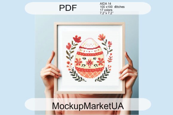 Evaluating Easter Egg Cross Stitch Patterns for Real Projects