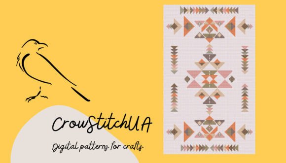Evaluating Ethnic Nomad Graphic Cross Stitch Pattern for Business Merch