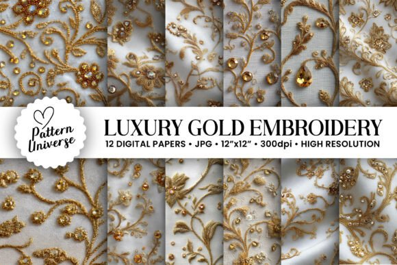 Gold Rhinestones Embroidery Patterns: A Seasonal Designer's Review