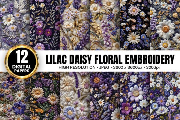 Lilac Daisy Embroidery Patterns: A Designer’s Review