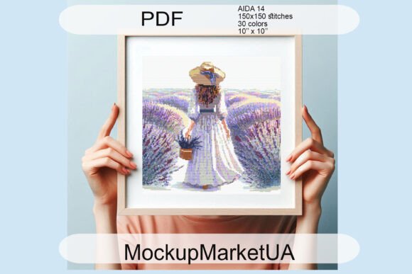 Modern Girl Cross Stitch Patterns for Boutique Apparel