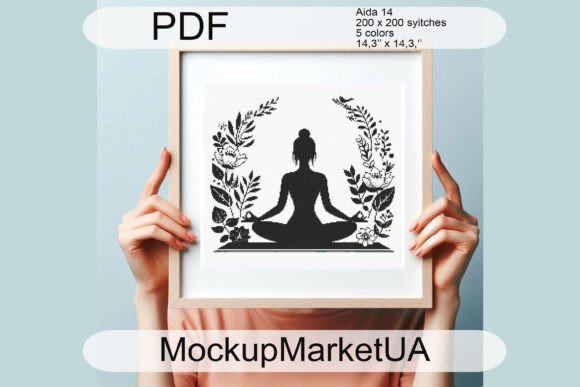 Modern Yoga Cross Stitch Patterns: A Craft Fair Designer Review