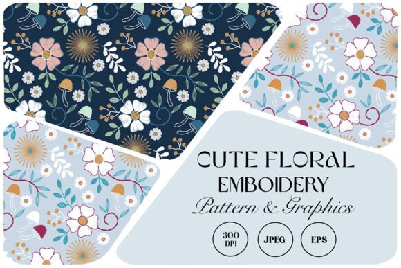 Practical Review of the Cute Floral Embroidery Pattern