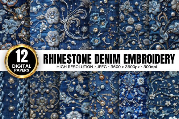 Silver Rhinestone Denim Embroidery: A Designer’s Review
